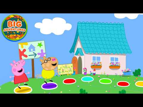Peppa Pig Goes on a SECRET Art House Adventure! 🎨🏡Full Episodes | Cartoon for Kids | 49 Minutes