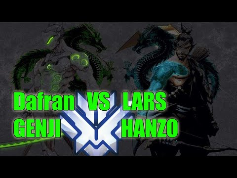 Dafran Genji Against Hanzo God Lars - Top 500 Overwatch Gameplay Season 19