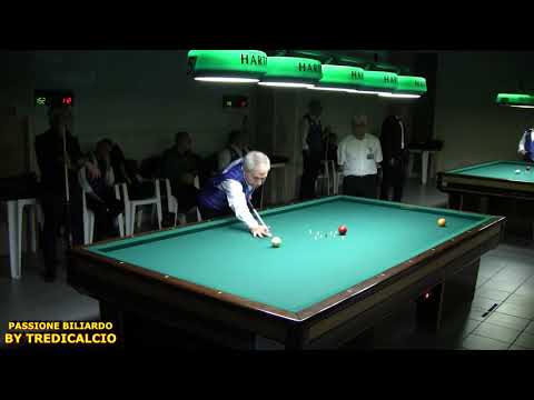 MONTISCI vs D'ELISO 16°D. F. Camp.Reg. Biliardo a Squadre Piemonte 2019