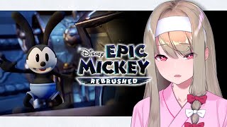 【ディズニー エピックミッキー：Rebrushed】 #2 イッツアスモールワールドさんの様子が？！【倉池ふじの】
