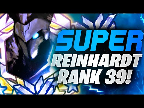 Super Rank 39 Carry Reinhardt God - Overwatch Season 34 Top 500