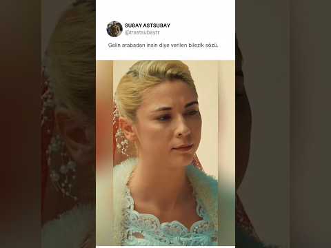 Gelin arabadan insin diye verilen bilezik sözü.