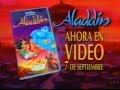 Aladdin Spot En Vídeo 1994