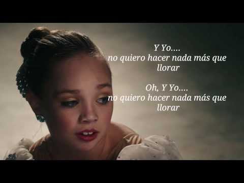 Alexx Calise - Cry - (Dance moms Maddie's Solo) Sub español~