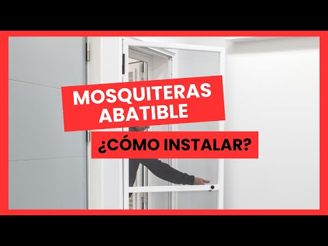 Cómo Montar e Instalar una Mosquitera Puerta Abatible Paso a Paso