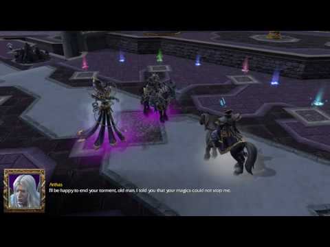 Warcraft 3 Reforged - Arthas fighting Antonidas - Battle