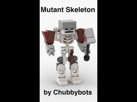 Lego Minecraft: Custom Mutant Skeleton - Animation