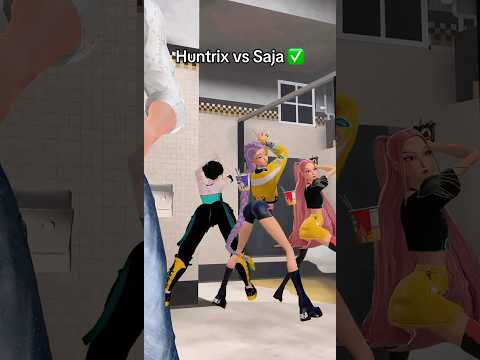 Kpop Demon Hunters: Gnarly (Huntrix Pulls up on Jinu) #rumi #jinu #kpopdemonhunters #vrchat #fyp