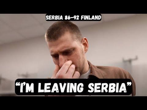 Nikola Jokic RENOUNCES CITIZENSHIP after UPSET elimination - Serbia vs Finland - Postgame Interview