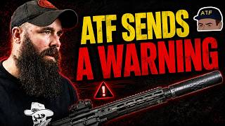 ATF Warns Gun Owners-- Do NOT Take Those Suppressors