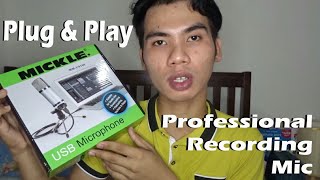 Video thumbnail for MICKLE MM-US100 CONDENSER MICROPHONE (NAPAKAGANDA, OPO!!!) by Rommel De Guzman