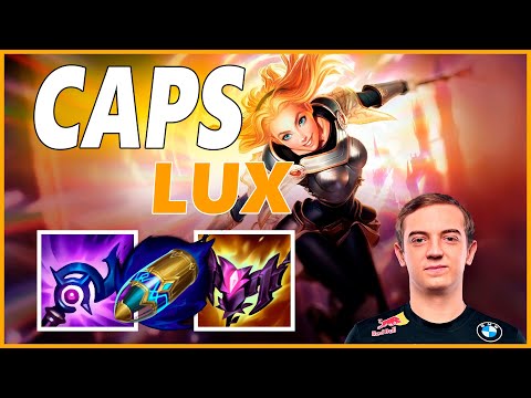 ⚡CAPS LUX MID GAMEPLAY⚡SEASON 12 LEAGUE OF LEGENDS