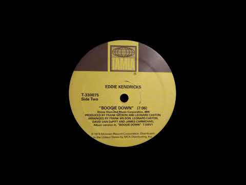 Eddie Kendricks ‎– Boogie Down 1974