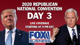 RNC Day 3 | Featuring President Trump, VP Mike Pence, Kayleigh McEnany, others