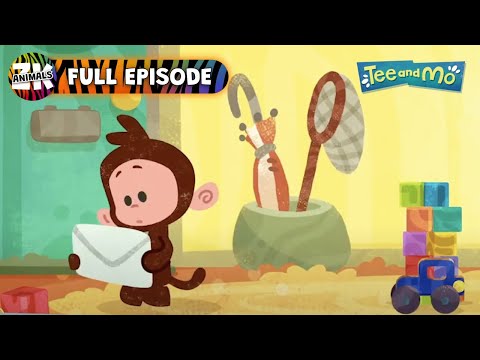 Party Invitation Surprise - Tee And Mo - Animals For Kids