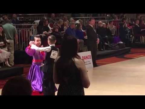Kristian Evstigneev and Victoria Sepiashvili, USA Dance National 2015, J1 gold standard semifinal