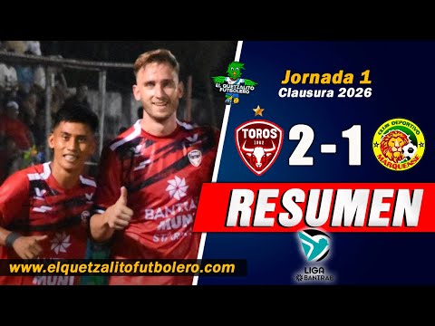 Friendship Classic / Malacateco 2 vs Marquense 1 / Matchday 1 Clausura 2026