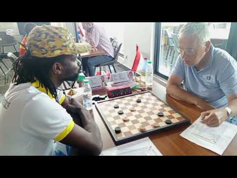 Endgame Mastery: Atse Joel Outmaneuvers Jos Stokkel at 2025 World Draughts Championship