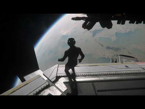 Star Citizen - New Babbage Fireworks Visible From Orbit