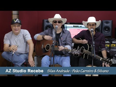 AZ Studio Recebe - SILAS ANDRADE e PEÃO CARREIRO & SILVANO - Programa 35.