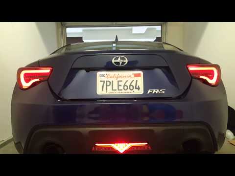 Valenti tail lights with sequential blinkers