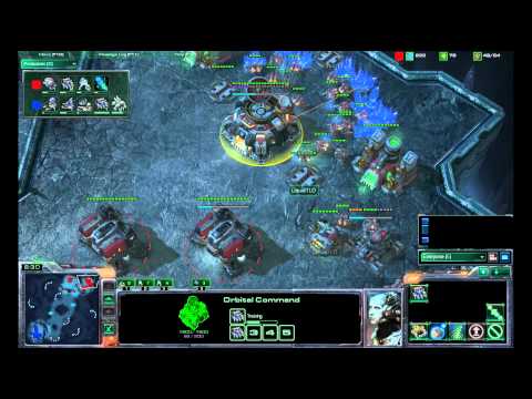 (HD) TvT TLO v Happy Starcraft 2 part 1