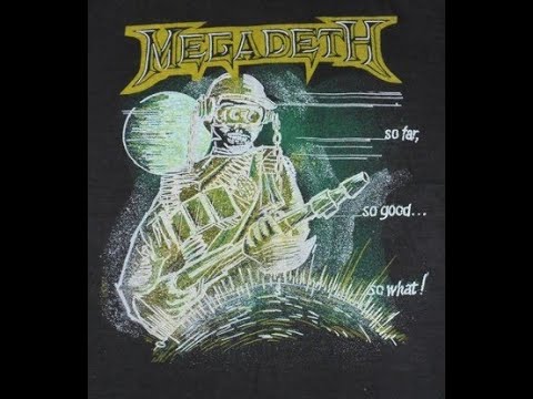 Megadeth 1988-5-12 at St George's Hall, Bradford, England
