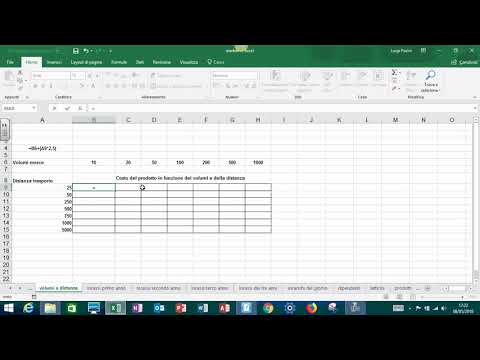 2 1 11 Usare riferimenti misti nelle formule