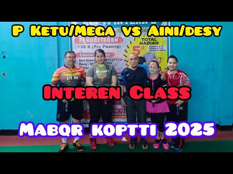 P KETU/MEGA VS AINI/DESY MABAR KOPTTI 2025 Channel EARS tv