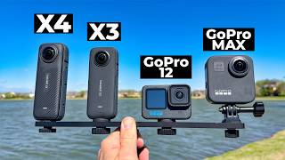 Insta360 X4 vs X3 vs GoPro!