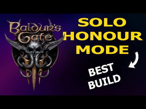 Best Solo Honour Mode Build in Baldur's Gate 3