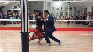 Isabel Costa & Nelson Pinto (Portugal) in Edissa DNI Tango 11.08.17. Tango (Caceres)