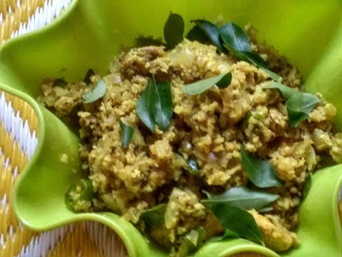 Meen Parinjil Thoran / മീൻ പരിഞ്ഞിൽ തോരൻ / No -296