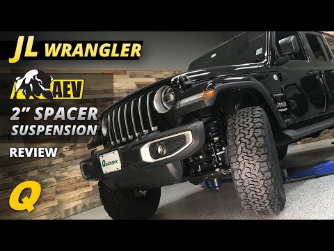 AEV 2" Spacer Lift Review for Jeep Wrangler JL