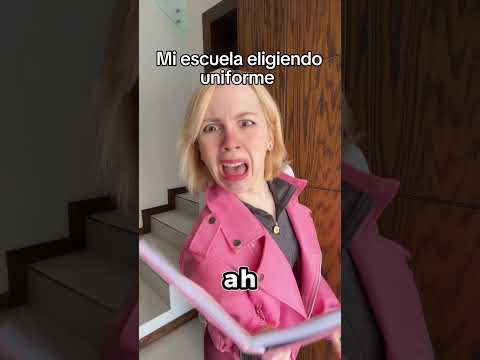 Mi escuela eligiendo Uniforme 😂