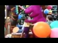 Barney Comes To Life Waiting For Santa