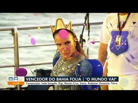 O Mundo Vai, de Ivete Sangalo, é eleita a música do carnaval 2020 (Bahia Folia)