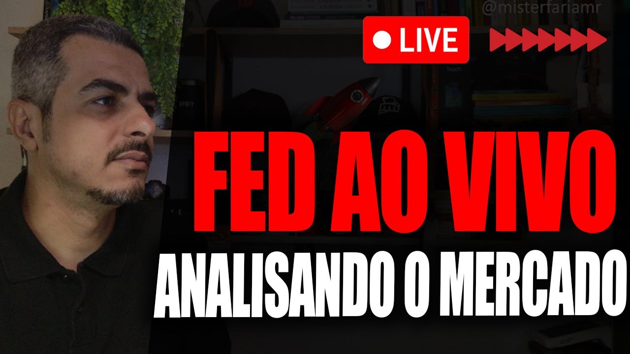 🔴BITCOIN  AO VIVO - Dia de Decisão no FED: O Movimento Que Pode Agitar  - Bitcoin Altcoins e ETFs