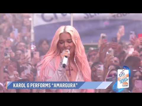 KAROL G - AMARGURA (Live on Today Show)