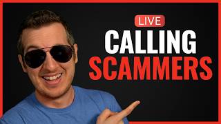 Calling Scammers (and making them angry) Live