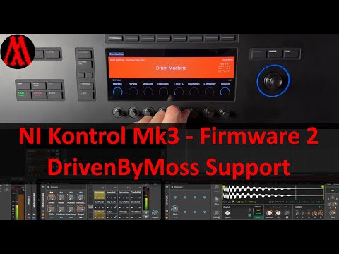 Native Instruments Kontrol Mk3 - Firmware 2.0 - DrivenByMoss support for Bitwig and Reaper