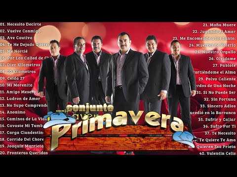 Conjunto Primavera Sus Mejores Éxitos - Conjunto Primavera Mix Románticas Para Enamorarse Más