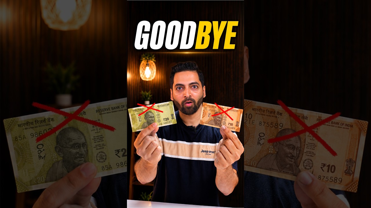 Goodbye ₹10 & ₹20 Notes 😓