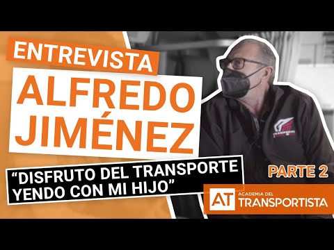 "DISFRUTO DEL TRANSPORTE YENDO CON MI HIJO" | Entrevista a Alfredo Jiménez - Parte 2 | AT