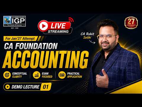 CA Foundation demo lecture