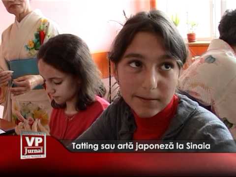 Tatting sau artă japoneză la Sinaia