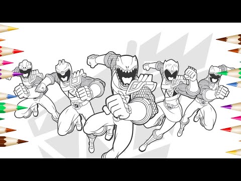 Coloring Pages Power Ranger Dino Charge