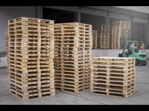 P.W. Oil-Nut Skup i Sprzedaż Palet, Palety Drewniane, Euro, Epal - video