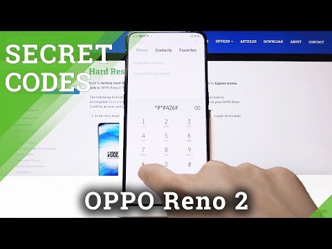 Secret Codes for OPPO Reno 2 – Testing Menu / IMEI Number