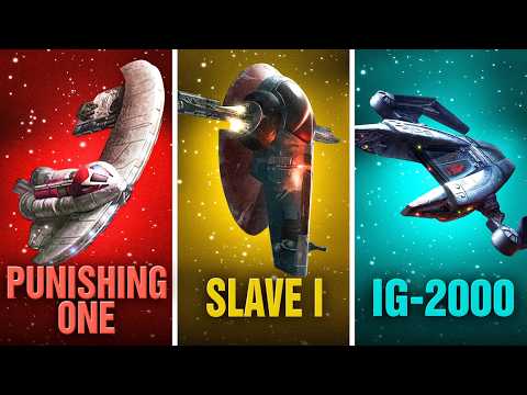 The Original 6 Bounty Hunter STARSHIPS Explained!